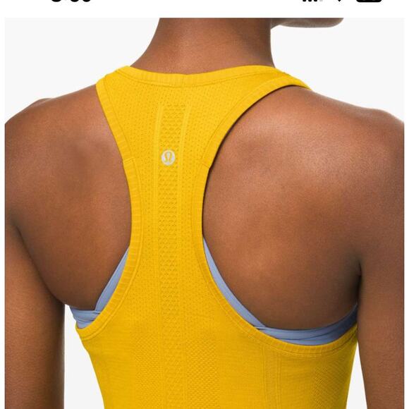 Lululemon Swiftly Tech Racerback Tank Top Honeycomb Size 8 - Picture 2 of 12
